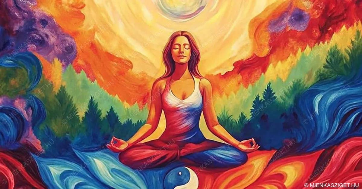 A stresszoldó meditáció élettani hatásai: csökkenő vérnyomás, lassuló pulzus és stabilabb szívritmus, amelyek segítenek visszanyerni a testi és lelki egyensúlyt.